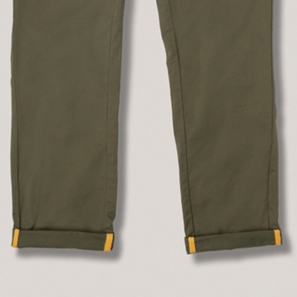 PACT ORGANIC CANVAS COTTON ROLL UP PANTS SIZE MEDIUM - Picture 11 of 16